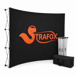 CURVED BANNER WALLS