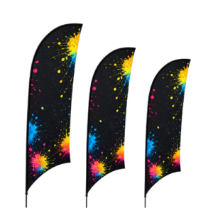 CURVED ARC BANNER